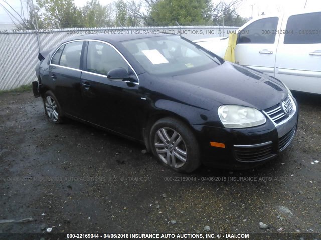 3VWEG71K37M159223 - 2007 VOLKSWAGEN JETTA WOLFSBURG 黑色 照片 1