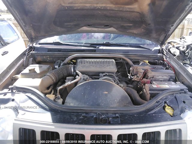 1J4HR48N06C190402 - 2006 JEEP GRAND CHEROKEE LAREDO/COLUMBIA/FREEDOM 金色 照片 10