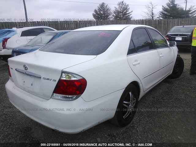 4T1BE32K85U580572 - 2005 TOYOTA CAMRY LE/XLE/SE 白色 照片 4