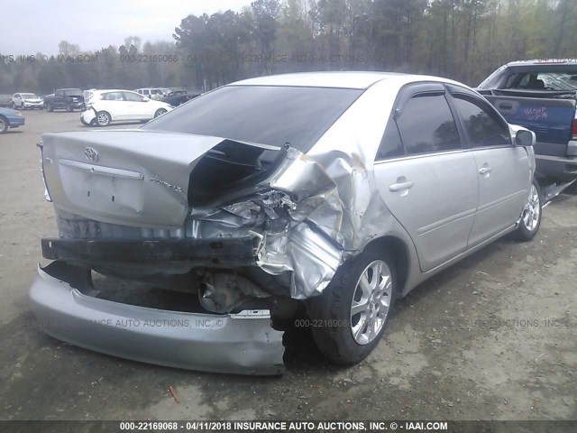 4T1BE32K43U712997 - 2003 TOYOTA CAMRY LE/XLE/SE ვერცხლისფერი ფოტო 4