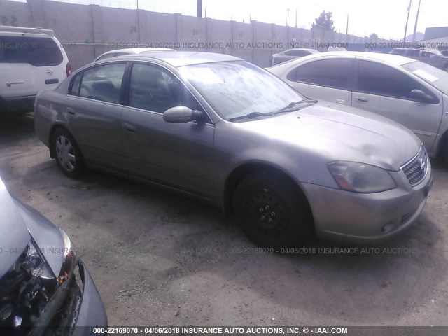 1N4AL11E35N904615 - 2005 NISSAN ALTIMA S/SL GRAY photo 1