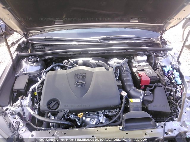 4T1BZ1HK0JU010382 - 2018 TOYOTA CAMRY XSE/XLE Boz foto 10