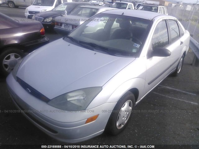 1FAFP33Z03W244188 - 2003 FORD FOCUS LX SILVER photo 2