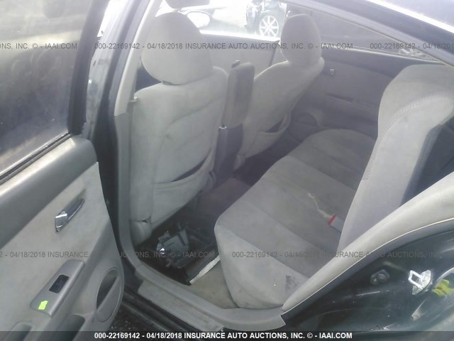 1N4AL11D86C218607 - 2006 NISSAN ALTIMA S/SL BLACK photo 8