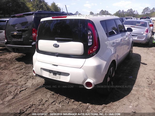 KNDJX3A59F7149115 - 2015 KIA SOUL ! CREAM photo 4