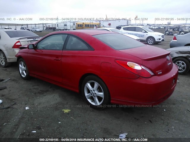 4T1CA38P64U009440 - 2004 TOYOTA CAMRY SOLARA SE/SLE Qırmızı foto 3