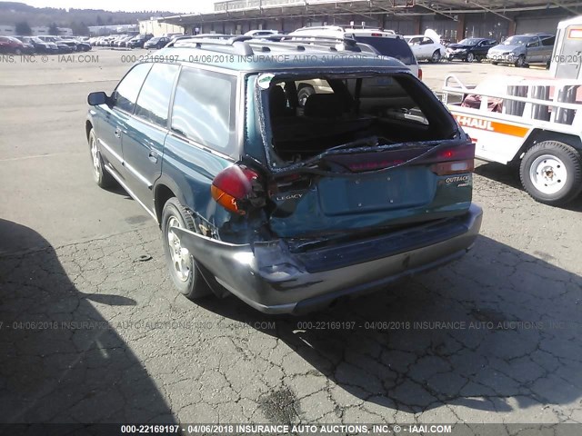 4S3BG6858X7603660 - 1999 SUBARU LEGACY OUTBACK/SSV/LIMITED/30TH GREEN photo 3