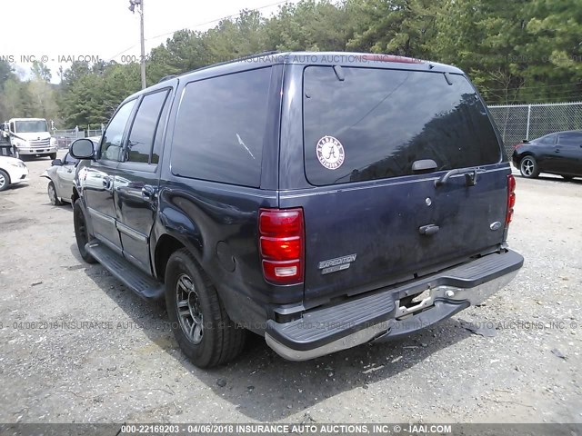 1FMRU15W01LB29396 - 2001 FORD EXPEDITION XLT 蓝色 照片 6