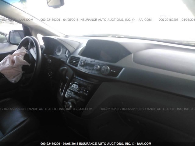 5FNRL5H68CB104374 - 2012 HONDA ODYSSEY EXL შავი ფოტო 5