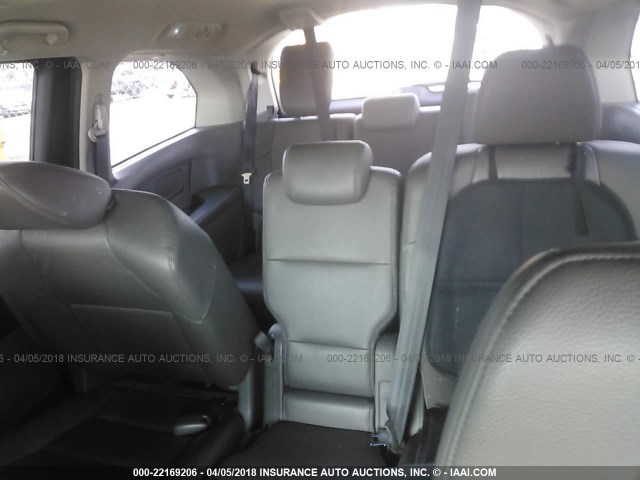 5FNRL5H68CB104374 - 2012 HONDA ODYSSEY EXL შავი ფოტო 8