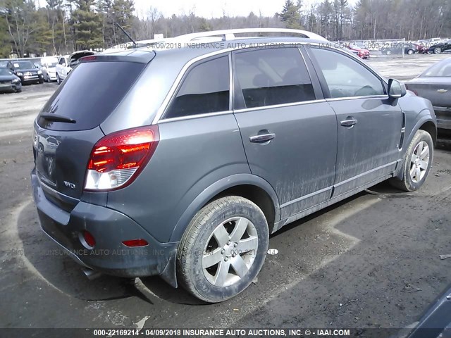 3GSDL63768S596664 - 2008 SATURN VUE XR GRAY photo 4