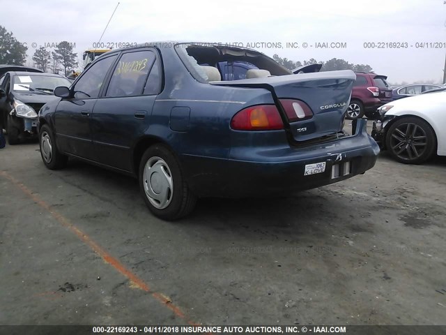 2T1BR18E2WC038025 - 1998 TOYOTA COROLLA VE/CE/LE 绿色 照片 3