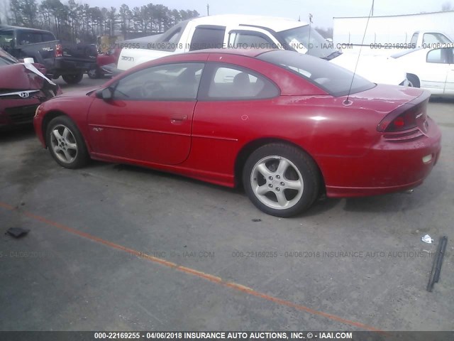 4B3AG52H72E004567 - 2002 DODGE STRATUS R/T RED photo 3