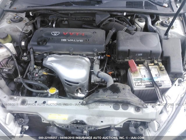 4T1BE32K15U966816 - 2005 TOYOTA CAMRY LE/XLE/SE 银色 照片 10
