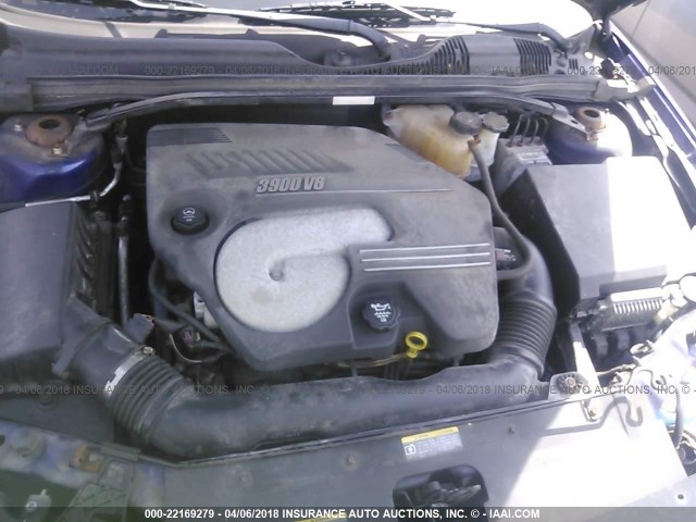 1G1ZW63136F286454 - 2006 CHEVROLET MALIBU MAXX SS 蓝色 照片 10