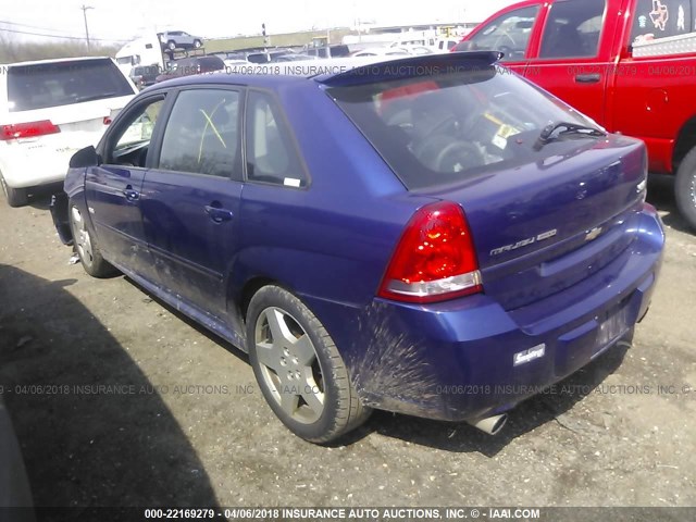 1G1ZW63136F286454 - 2006 CHEVROLET MALIBU MAXX SS BLUE photo 3