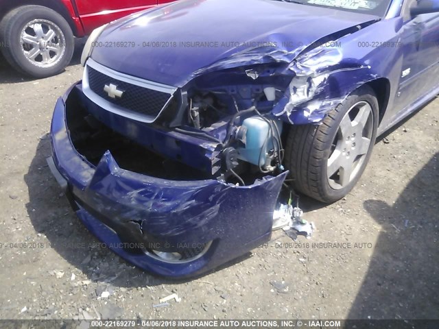 1G1ZW63136F286454 - 2006 CHEVROLET MALIBU MAXX SS 蓝色 照片 6