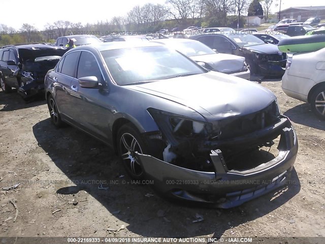 1HGCP36889A042738 - 2009 HONDA ACCORD EXL GRAY photo 1