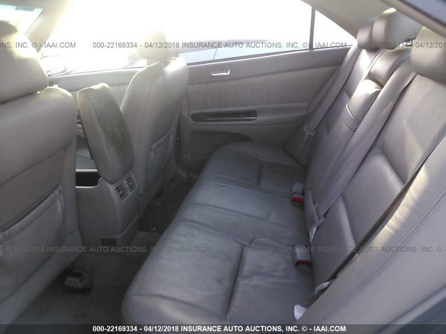 4T1BF32K06U112947 - 2006 TOYOTA CAMRY LE/XLE/SE GREEN photo 8