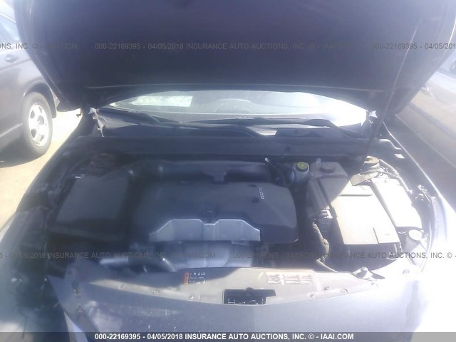 1G11C5SL2FF199468 - 2015 CHEVROLET MALIBU 1LT GRAY photo 10