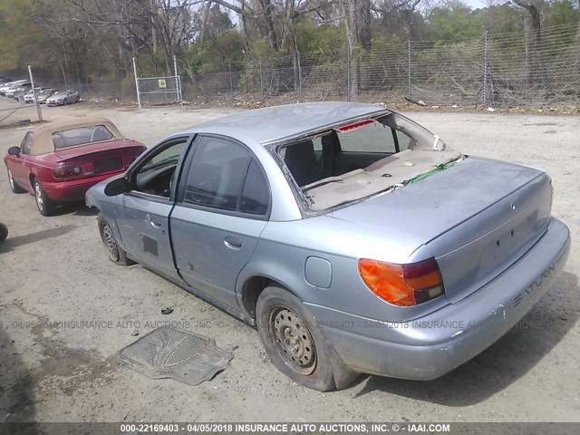 1G8ZS52892Z271889 - 2002 SATURN SL SPRING SPECIAL Light Blue photo 3