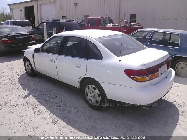 1G8JW52R4YY617307 - 2000 SATURN LS2 WHITE photo 3