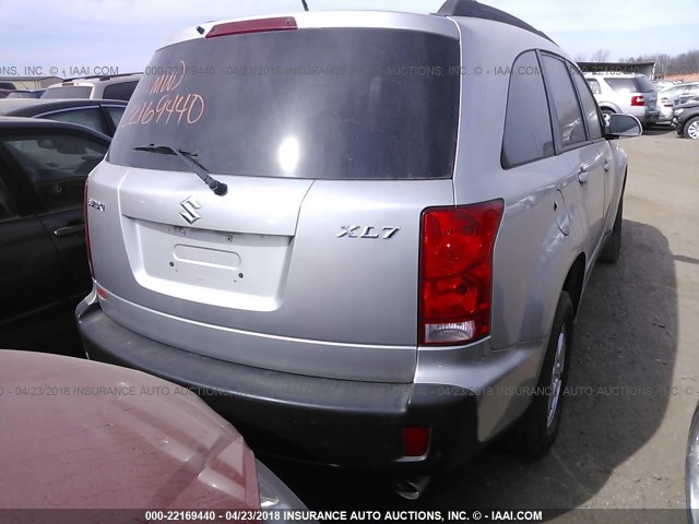 2S3DB217376117822 - 2007 SUZUKI XL7 GRAY photo 4