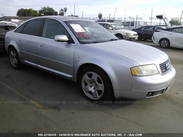 WAUML54B63N039679 - 2003 AUDI A6 4.2 QUATTRO SILVER photo 1