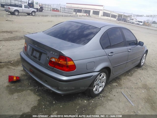 WBAAZ33494KP82994 - 2004 BMW 325 IS SULEV SILVER photo 4