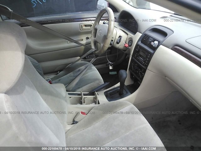 2T1CF28P0XC219842 - 1999 TOYOTA CAMRY SOLARA SE/SLE წითელი ფოტო 5