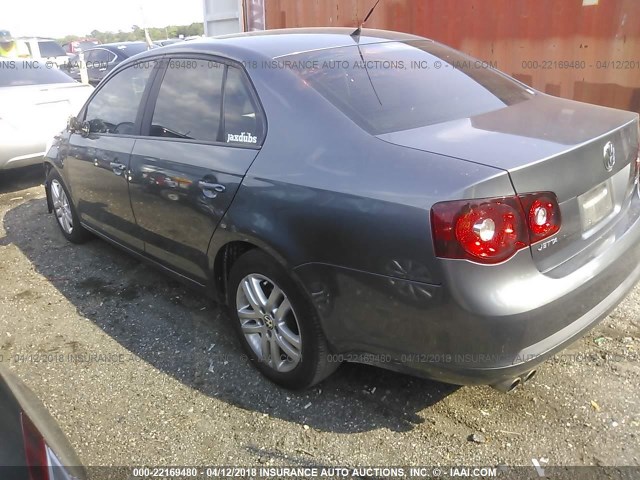 3VWHM71K98M194419 - 2008 VOLKSWAGEN JETTA S 灰色 照片 3