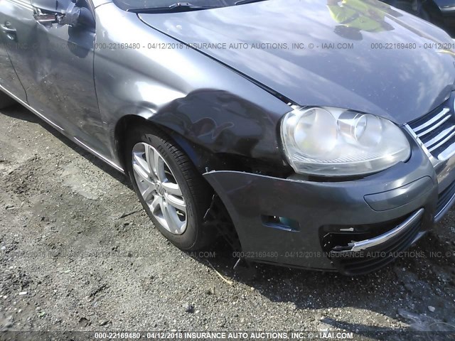 3VWHM71K98M194419 - 2008 VOLKSWAGEN JETTA S 灰色 照片 6