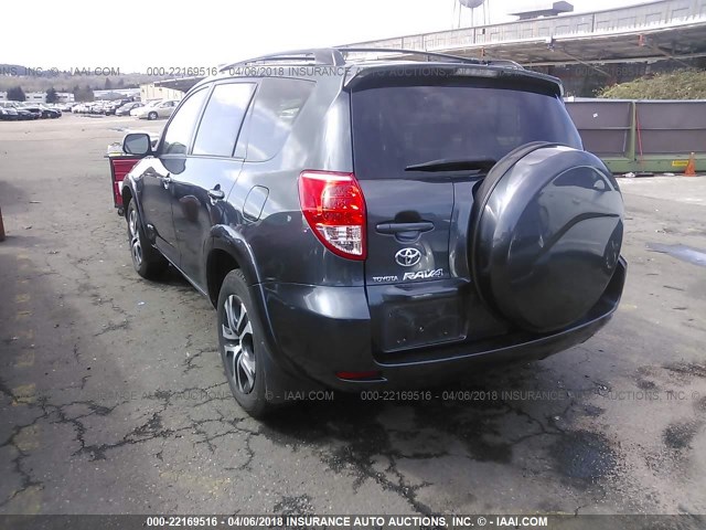 JTMBK32V376021817 - 2007 TOYOTA RAV4 SPORT GRAY photo 3