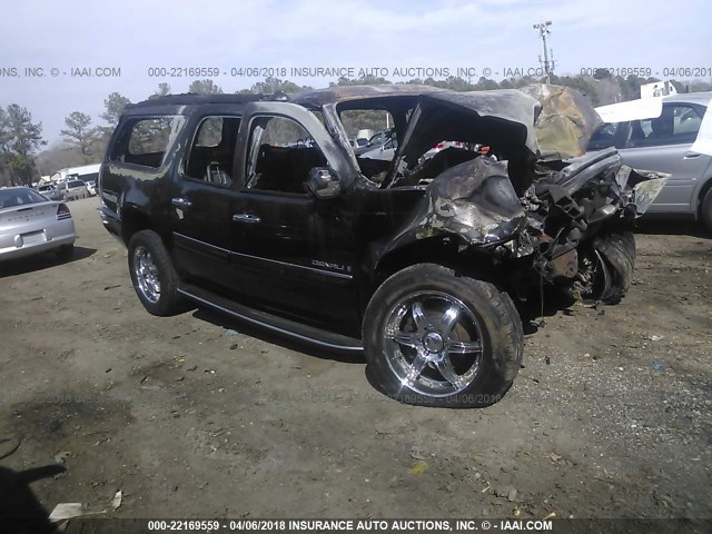 1GKFK66877J300194 - 2007 GMC YUKON XL DENALI BLACK photo 1