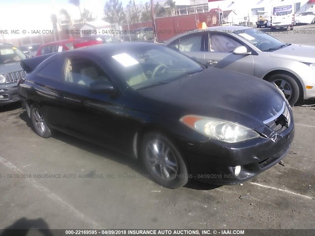 4T1CE38P96U747675 - 2006 TOYOTA CAMRY SOLARA SE/SLE შავი ფოტო 1