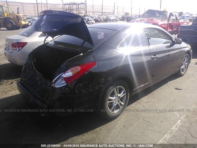 4T1CE38P96U747675 - 2006 TOYOTA CAMRY SOLARA SE/SLE შავი ფოტო 4