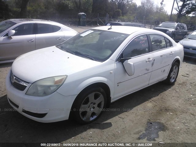 1G8ZS57N37F148516 - 2007 SATURN AURA XE WHITE photo 2