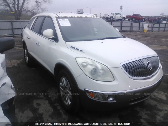 5GAER13D69J207923 - 2009 BUICK ENCLAVE CX WHITE photo 1