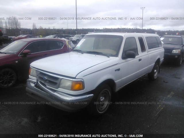 1FTCR14X1TPA06904 - 1996 FORD RANGER SUPER CAB WHITE photo 6