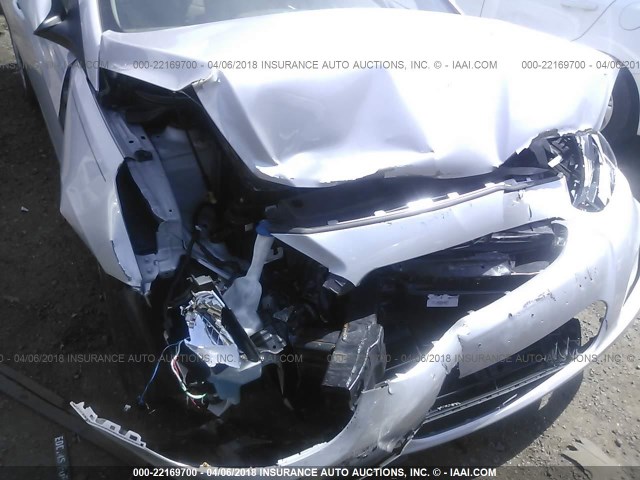 KMHCT4AE4EU708379 - 2014 HYUNDAI ACCENT GLS/GS SILVER photo 6