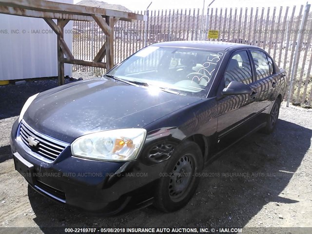 1G1ZS51866F132956 - 2006 CHEVROLET MALIBU LS 黑色 照片 2