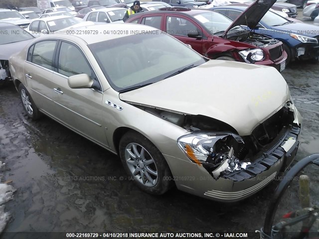 1G4HD57256U173604 - 2006 BUICK LUCERNE CXL GOLD photo 1