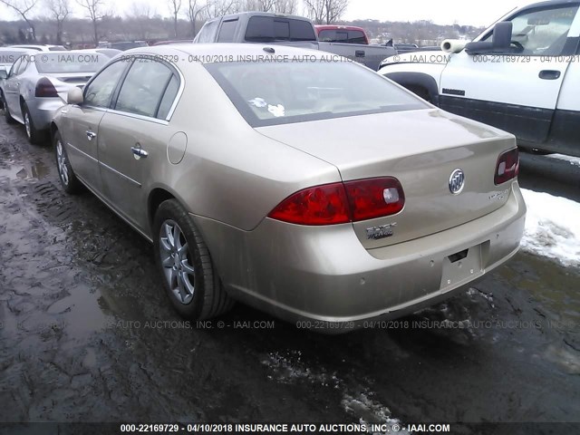 1G4HD57256U173604 - 2006 BUICK LUCERNE CXL GOLD photo 3