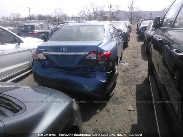 5YFBU4EE5CP026399 - 2012 TOYOTA COROLLA S/LE BLUE photo 6