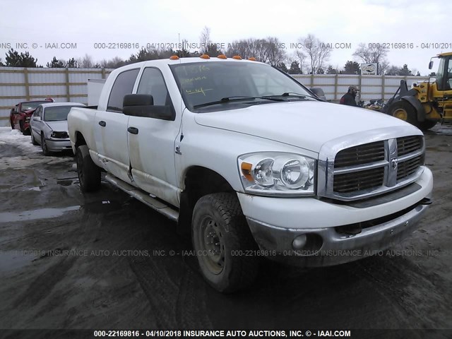 3D7KS29A78G128291 - 2008 DODGE RAM 2500 WHITE photo 1