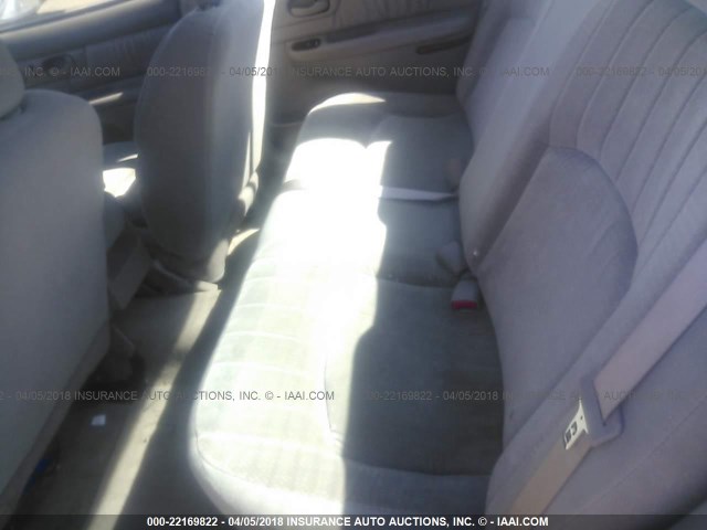 2G4WS52J131205998 - 2003 BUICK CENTURY CUSTOM Pewter photo 8