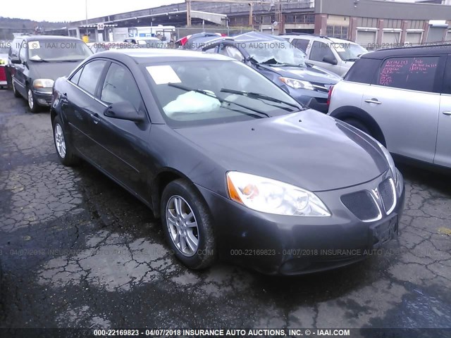 1G2ZG528954160434 - 2005 PONTIAC G6 GRAY photo 1