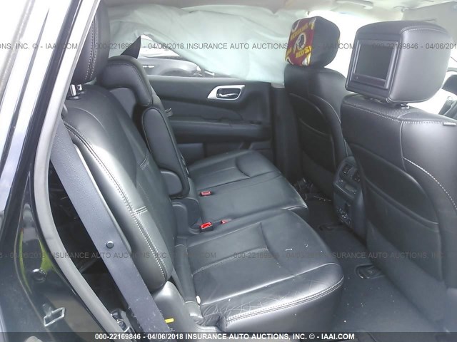 5N1AR2MM3EC658934 - 2014 NISSAN PATHFINDER S/SV/SL/PLATINUM 黑色 照片 8
