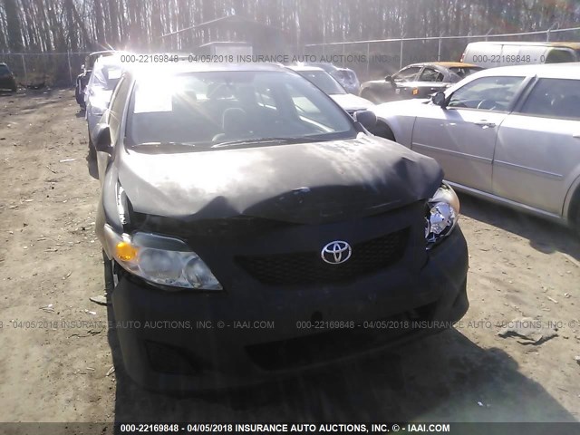 JTDBL40E199064074 - 2009 TOYOTA COROLLA LE/XLE GRAY photo 6