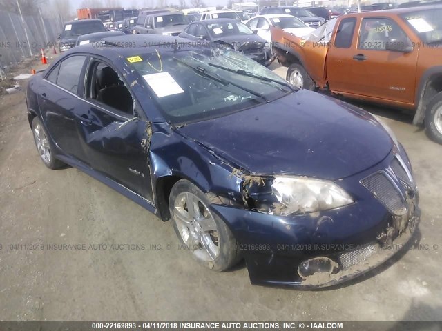 1G2ZM577894173366 - 2009 PONTIAC G6 GXP BLUE photo 1